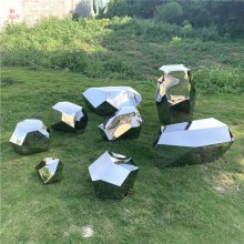 【戶外不銹鋼幾何塊面石頭雕塑藝術(shù)品房地產(chǎn)售樓處景觀小品落地擺件圖片】戶外不銹鋼幾何塊面石頭雕塑藝術(shù)品房地產(chǎn)售樓處景觀小品落地擺件