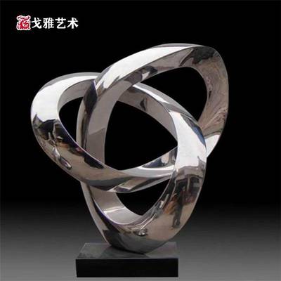 城市景觀雕塑 地產雕塑擺件 不銹鋼材質 戈雅雕塑廠家